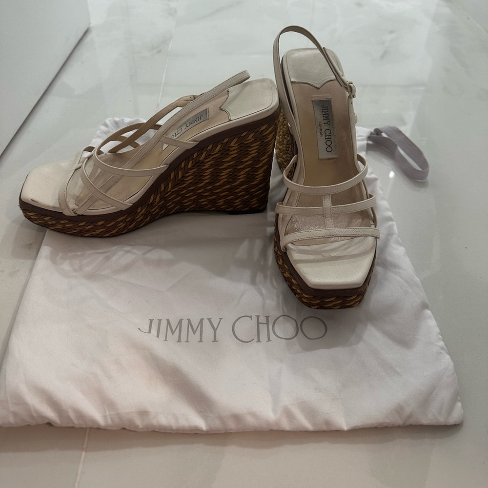 Authentic Jimmy Choo Wedges